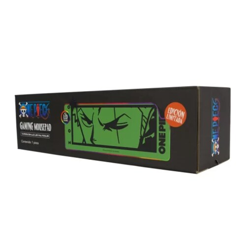 Mouse Pad Gaming Roronoa Zoro One Piece (Con Luz Led Multicolor)