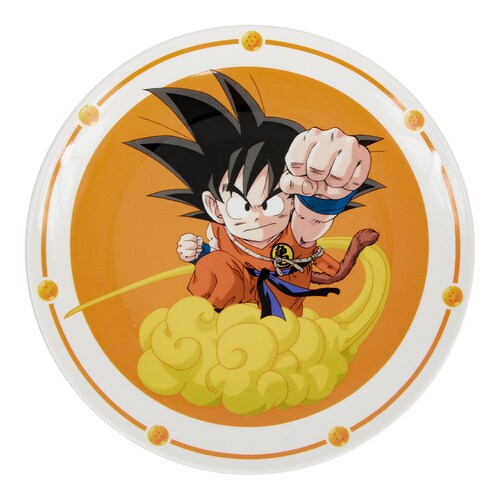 Vajilla Goku Niño Dragon Ball 4 Bowls - 4 Tazas - 4 Platos