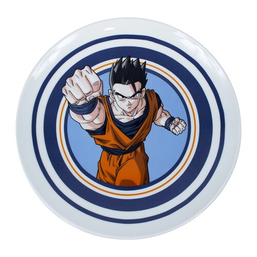 Vajilla de Ceramica Super Saiyajin Ii Anime Dragon Ball 4 Bowls - 4 Tazas - 4 Platos.