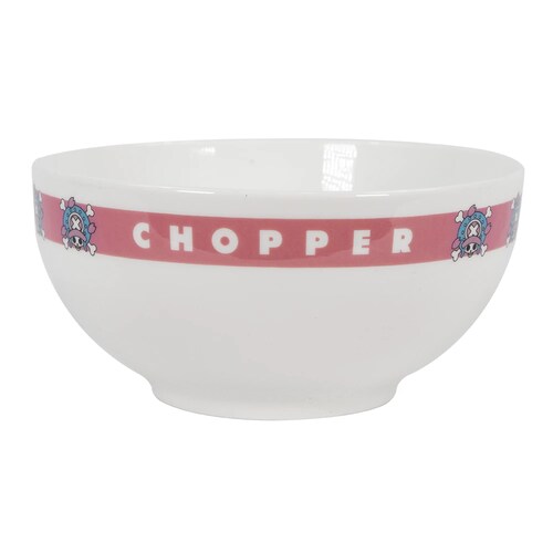 Vajilla de Ceramica One Piece 4 Bowls - 4 Tazas - 4 Platos (Luffy, Nami, Zoro, Chopper)