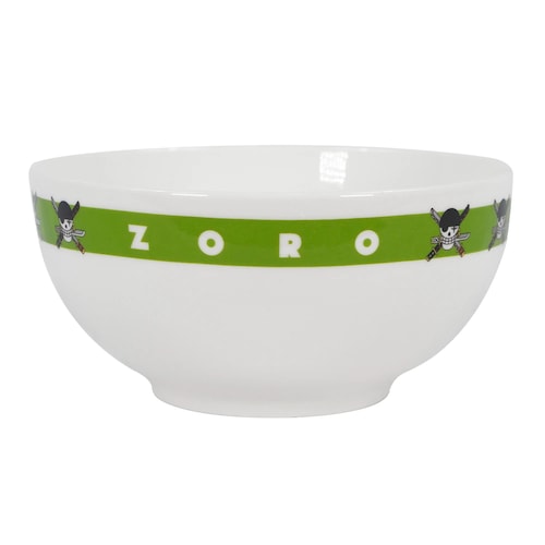 Vajilla de Ceramica One Piece 4 Bowls - 4 Tazas - 4 Platos (Luffy, Nami, Zoro, Chopper)