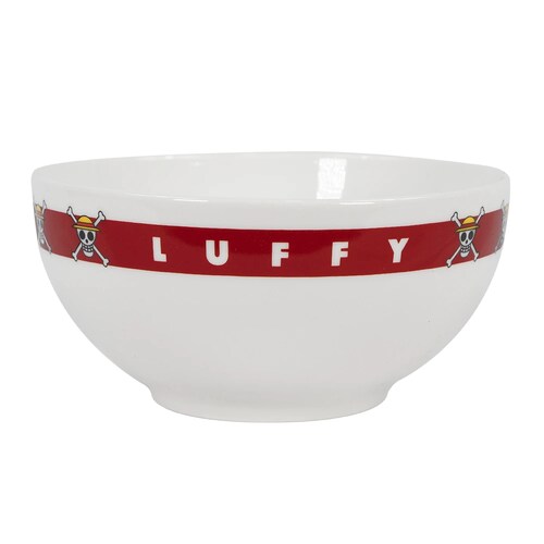 Vajilla de Ceramica One Piece 4 Bowls - 4 Tazas - 4 Platos (Luffy, Nami, Zoro, Chopper)
