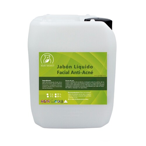 Jabón Líquido Facial Para Piel Con Ácne (20 litros).