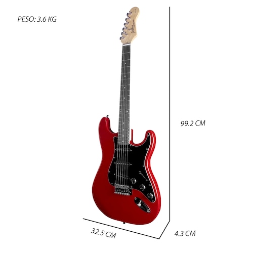 Paquete Guitarra Electrica Jethro Series By  steelpro 019-SK 