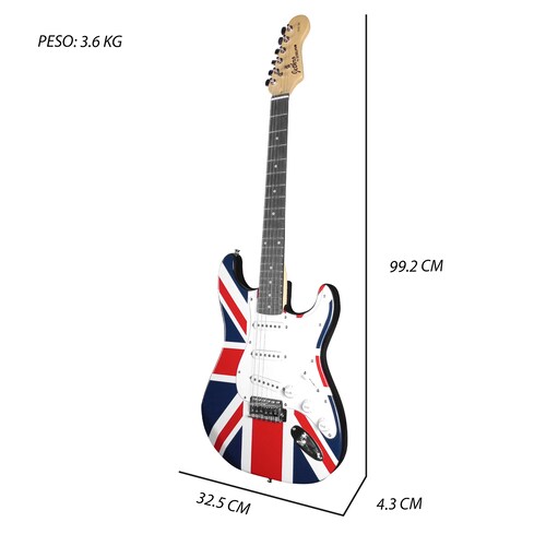 Paquete Guitarra Electrica Jethro Series By  steelpro 022-SK