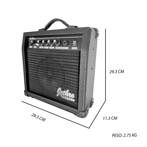 Paquete Guitarra Electrica Jethro Series By  steelpro 027