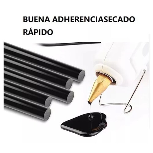 100pcs Silicona 7*270mm Blanco Y Negro Barras De Silicon