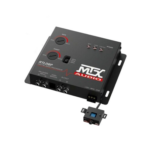 Epicentro MTX RTLDBP 13.5V Frecuencia 10hz-100khz.