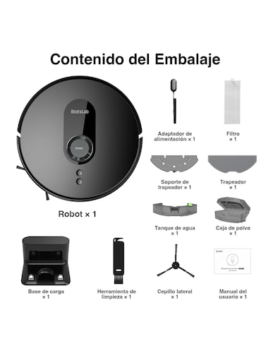 Robot Aspiradora Inteligente S8 Pro | Aspira y Trapea.