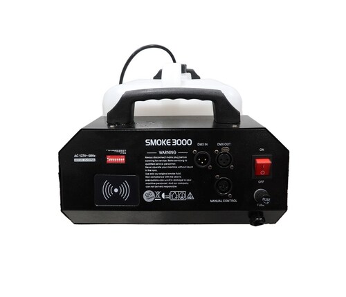 Maquina de humo MEGALUZ SMOKE 3000 control inalambrico .