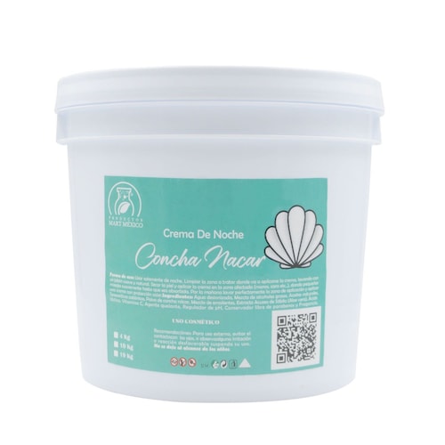 Crema Facial & Corporal De Concha Nácar Piel Tersa (19 kilos)