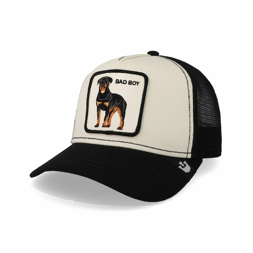 Gorra Goorin BRos Bad Boy Beige-Negro Unisex 112035