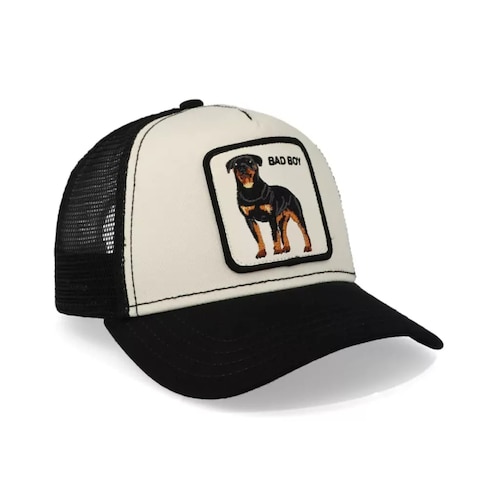 Gorra Goorin BRos Bad Boy Beige-Negro Unisex 112035