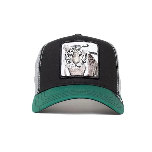 Gorra Goorin Bros Tiger Negro-Verde Unisex 112037