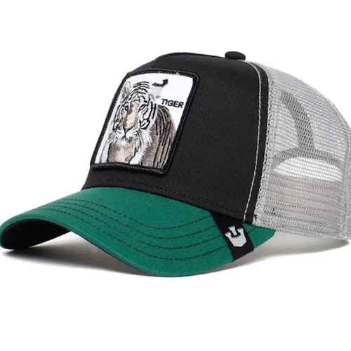 Gorra Goorin Bros Tiger Negro-Verde Unisex 112037