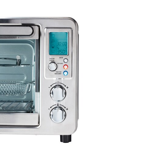 Horno Digital Hamilton Beach 31193 Con Freidora de Aire Acero Inoxidable.