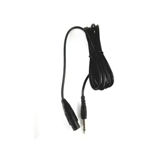 Microfono Alambrico Con 3 Metros De Cable Radox 490 225 negro