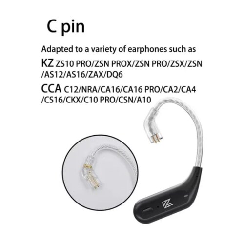 Módulo Bluetooth Kz Az09 para audífonos KZ Tipo C NEGRO