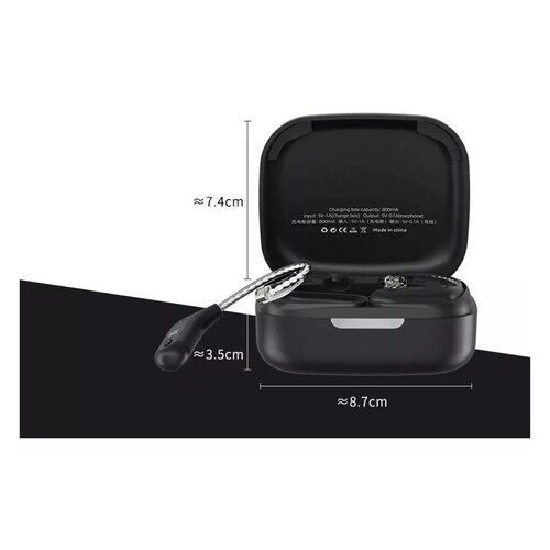 Módulo Bluetooth Kz Az09 para audífonos KZ Tipo C NEGRO