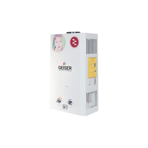 Calentador Boiler Geiser De Paso, Instantaneo, De Agua 10l gas LP.