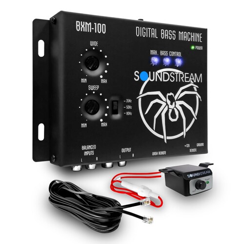 Epicentro Restaurador De Bajos (graves) Soundstream Bmx-100.