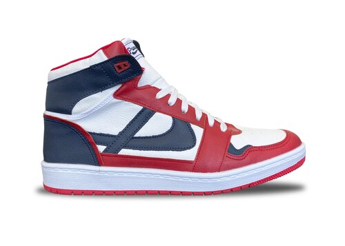 Tenis Panam Bota Coyote Ráfaga Edición Especial Rojo.