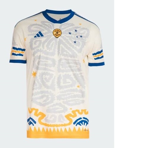 Nuevo! Jersey Cruzeiro de Brasil 2023/2024 Edicion Especial Blanco Talla S.
