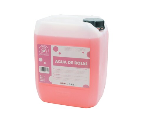 Agua De Rosas Hidratante Facial 10 litros.