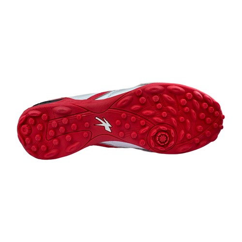  Tenis Concord Futbol Rápido Turf De Piel Blanco/Rojo S160qr.