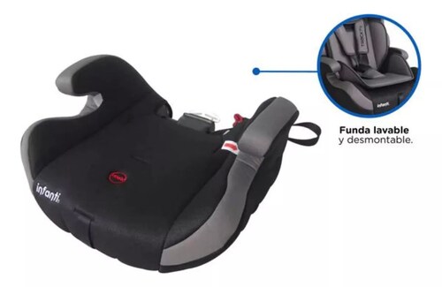 Autoasiento Booster Grupo 1, 2 Y 3 Infanti Track Fit - Negro