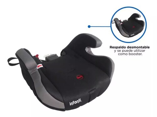 Autoasiento Booster Grupo 1, 2 Y 3 Infanti Track Fit - Negro
