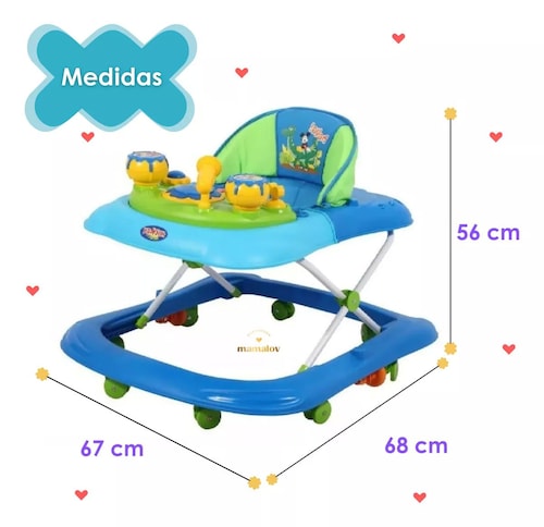 Andadera Mickey Dino - Disney Infanti