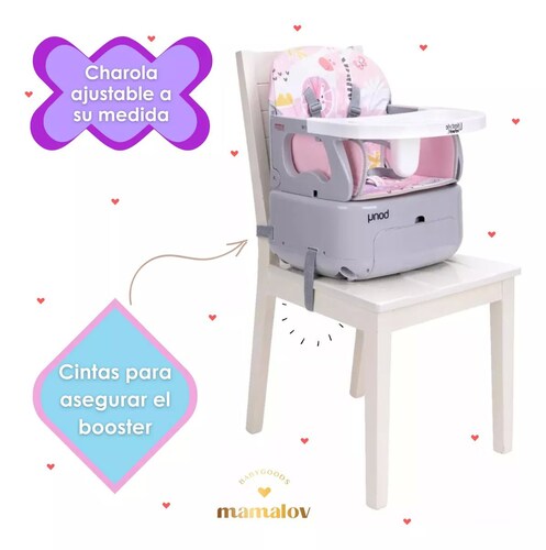 Silla 3 En 1 Bony Para Bebé Lifestyle By Infanti Rosa Bhc017