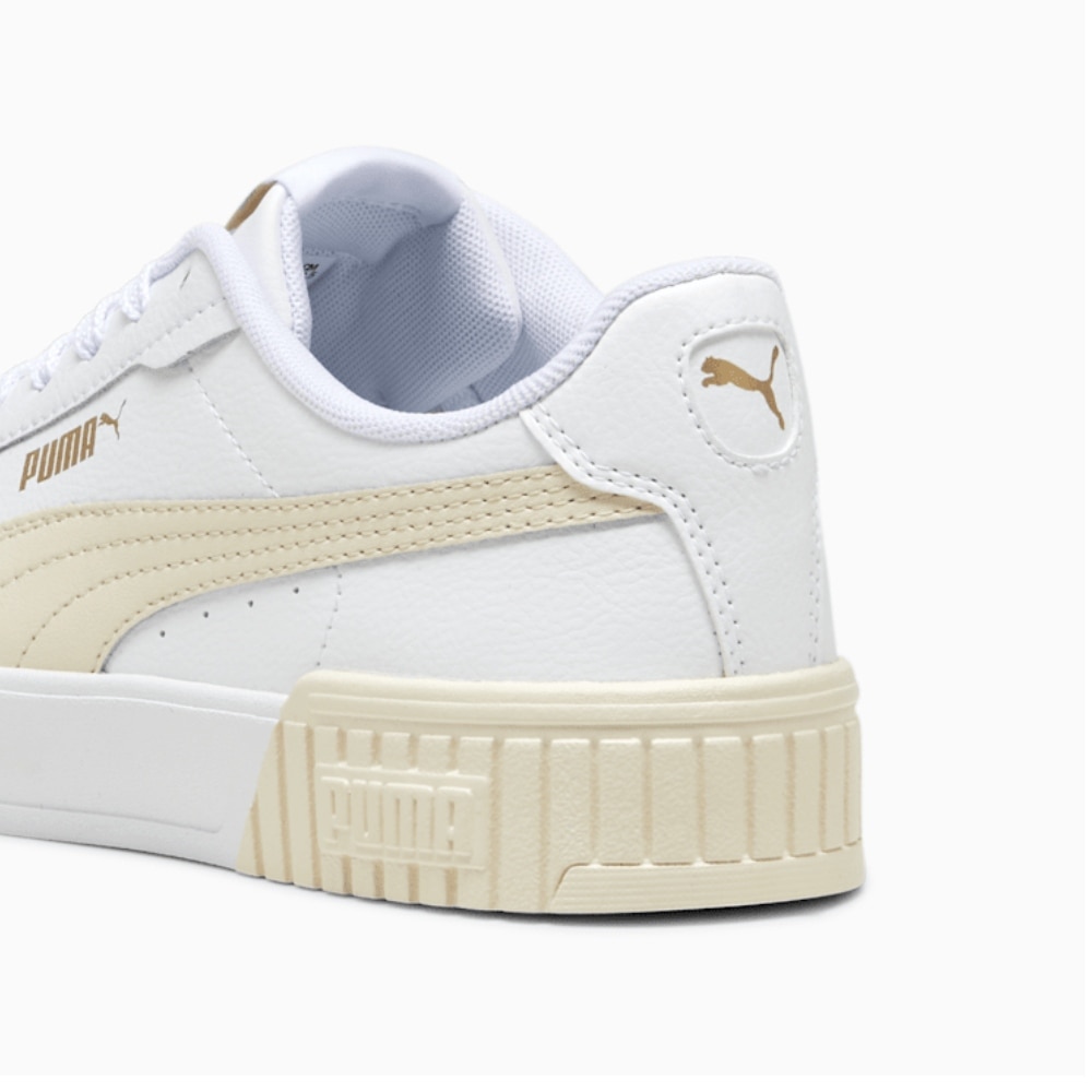 Tenis Casual Puma Carina 2.0 Blanco Beige 385849 23 Mujer