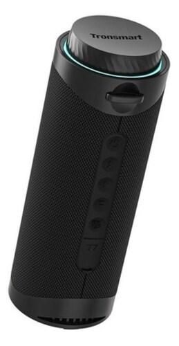 Bocina Bluetooth 30w De Potencia Luces Led Color Negro