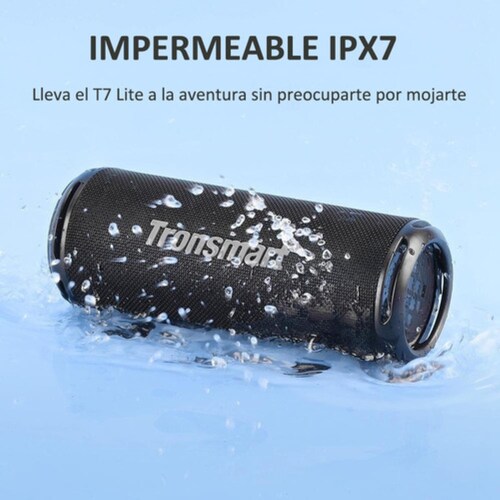 Bocina Bluetooth 24w Ipx7 Portátil Color Negro