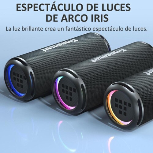 Bocina Bluetooth 24w Ipx7 Portátil Color Negro