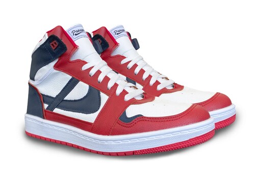 Tenis Panam Bota Coyote Ráfaga Edición Especial Rojo.