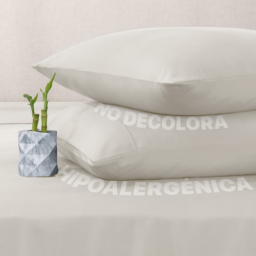 Sábanas Matrimonial De Bambú / Bamboo Ultra Suaves Y Frescas Beige ESQUIMAL.