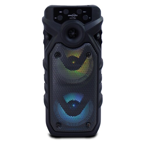 Bocina Bluetooth Greatinice 3x2 Pulgadas Con Luz Led