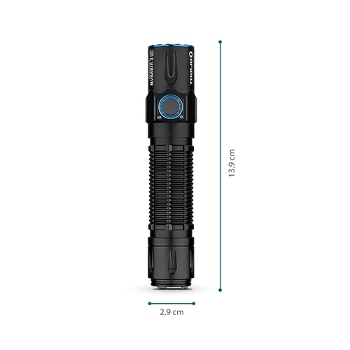 Linterna de Mano Recargable WARRIOR 3S Negra Olight