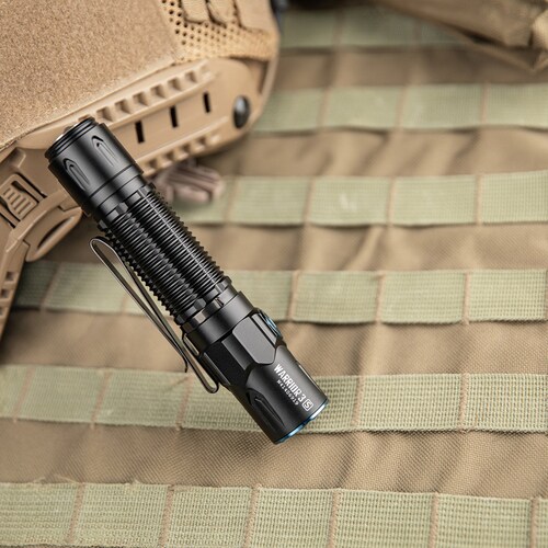 Linterna de Mano Recargable WARRIOR 3S Negra Olight