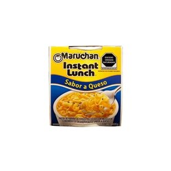 Sopa Instantánea Maruchan Sabor Queso 64 gramos, Caja de 6 Pzas