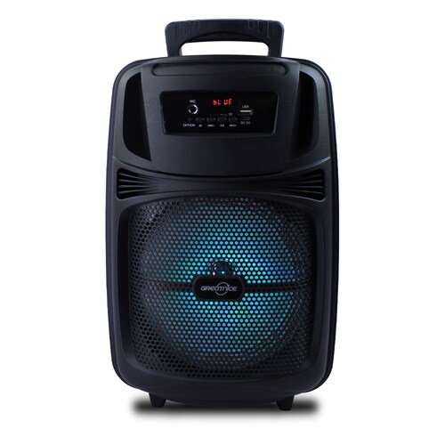 Bocina Tipo Bafle 8 Pulgadas Con Microfonon Alambrico  .