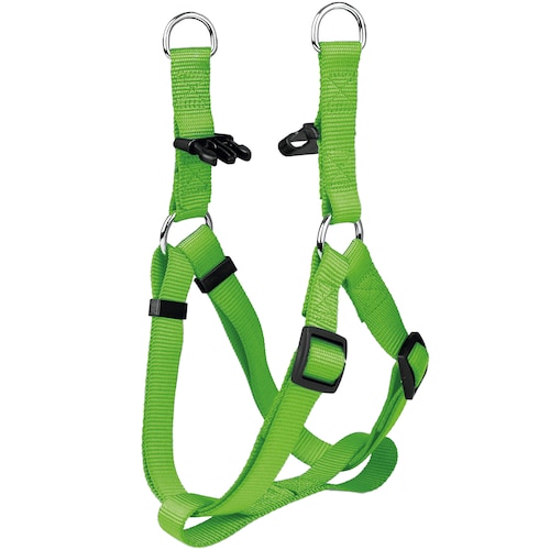 Arnés Tipo Americano para Perro Ajustable Grande Petit Verde.