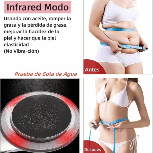 Cavitador Ultrasonico 3 En 1 P/ Masaje Corporal Adelgazante