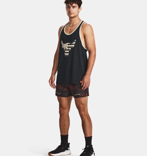 Short Under Armour Project Rock Veterans Day Shorts.