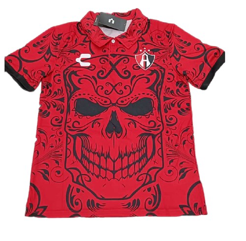Nuevo! Jersey Rojinegros Atlas Guadalajara Edicion Especial Dia de Muertos Talla M.