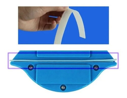 Limpiador Magnético Ventanas Vidrio Limpieza Accesorio Hogar Azul