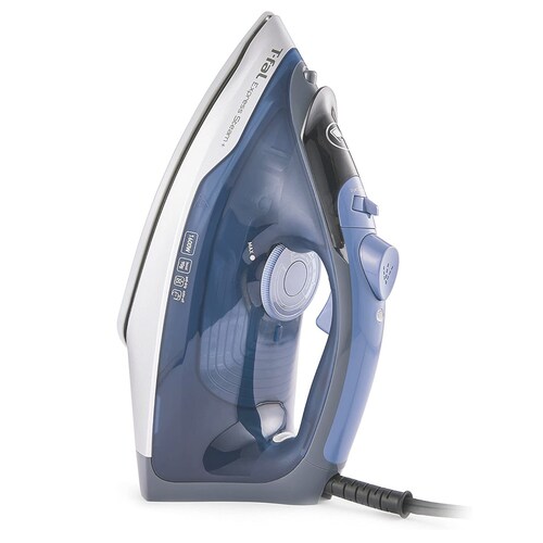 Plancha T-FAL Vapor suela cerámica 1600W FV2853 AntiCalc 130g/min